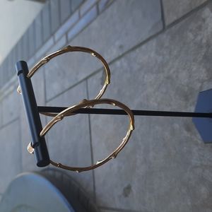 Chloe & Isabel 2" Gold Hoops